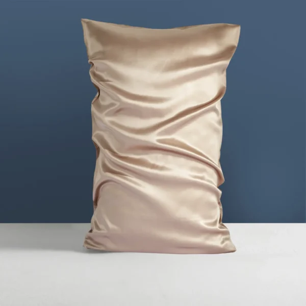 Silk Suen 22mm Mulberry Silk Pillowcase - Caramel