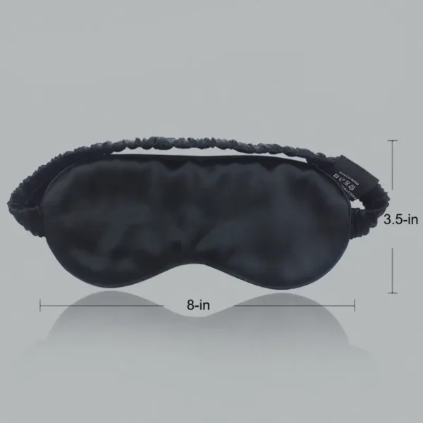 Silk Suen Mulberry Silk Sleep Mask - Black