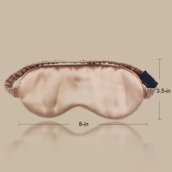 Silk Suen 22mm Mulberry Silk Sleep Mask - Caramel