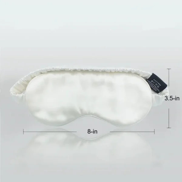 Silk Suen Mulberry Silk Sleep Mask - Ivory
