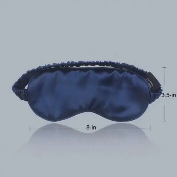 Silk Suen Mulberry Silk Sleep Mask - Navy