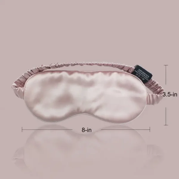 Silk Suen 22mm Mulberry Silk Sleep Mask - Rose Gold