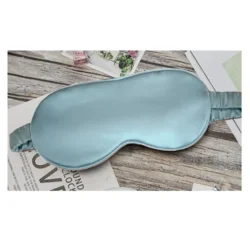 Silk Suen 19mm Mulberry Silk Sleep Mask - Airy Blue