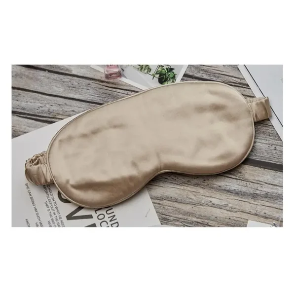 Silk Suen 19mm Mulberry Silk Sleep Mask - Beige