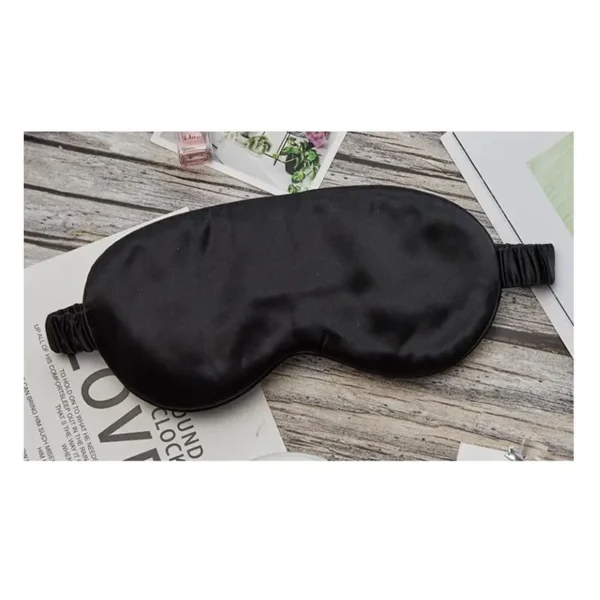 Silk Suen 19mm Mulberry Silk Sleep Mask - Black