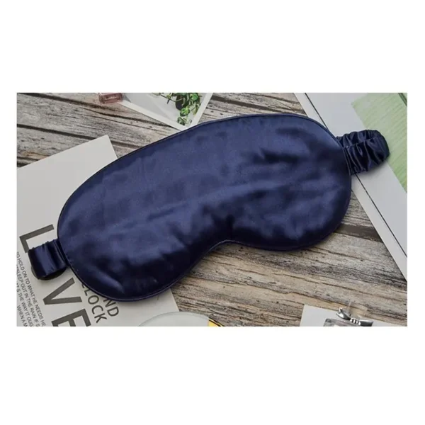 Silk Suen 19mm Mulberry Silk Sleep Mask - Navy