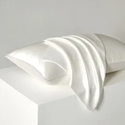 Silk Suen mulberry silk pillowcase zip closure ivory