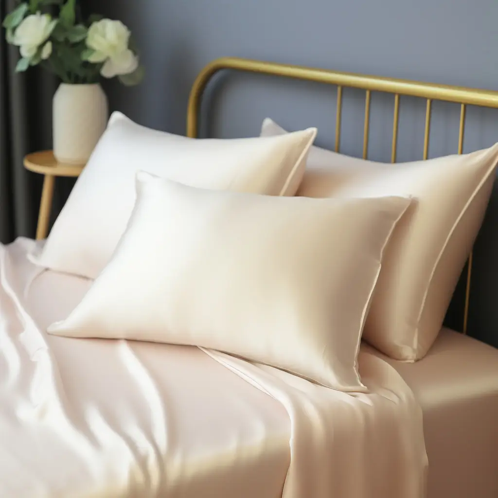 Silk Suen pure mulberry silk pillowcase designed to keep your skin hydrated, hair smooth, and offer ultimate comfort every night.